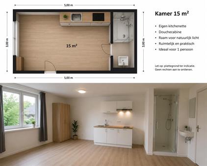 Kamer te huur 679 euro Molenstraat, Helmond