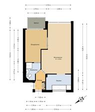 Appartement te huur 793 euro Burgemeester Gijsenlaan, Schiedam