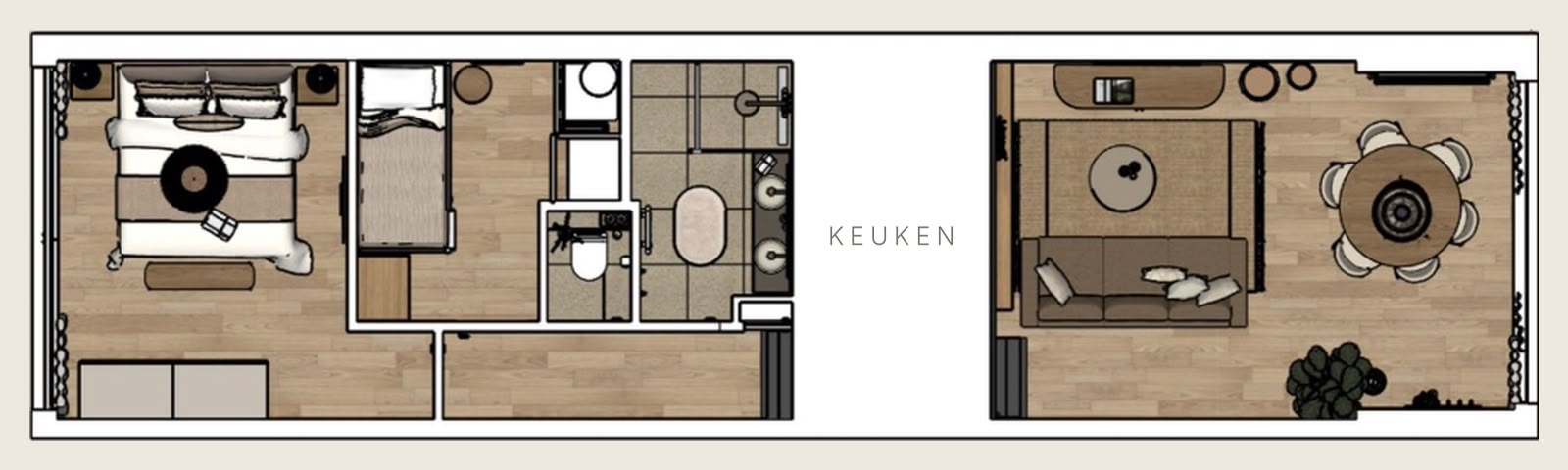 Appartement aan Oud-Loosdrechtsedijk, Loosdrecht 6
