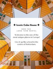 Room for rent 1395 euro Overblaak, Rotterdam