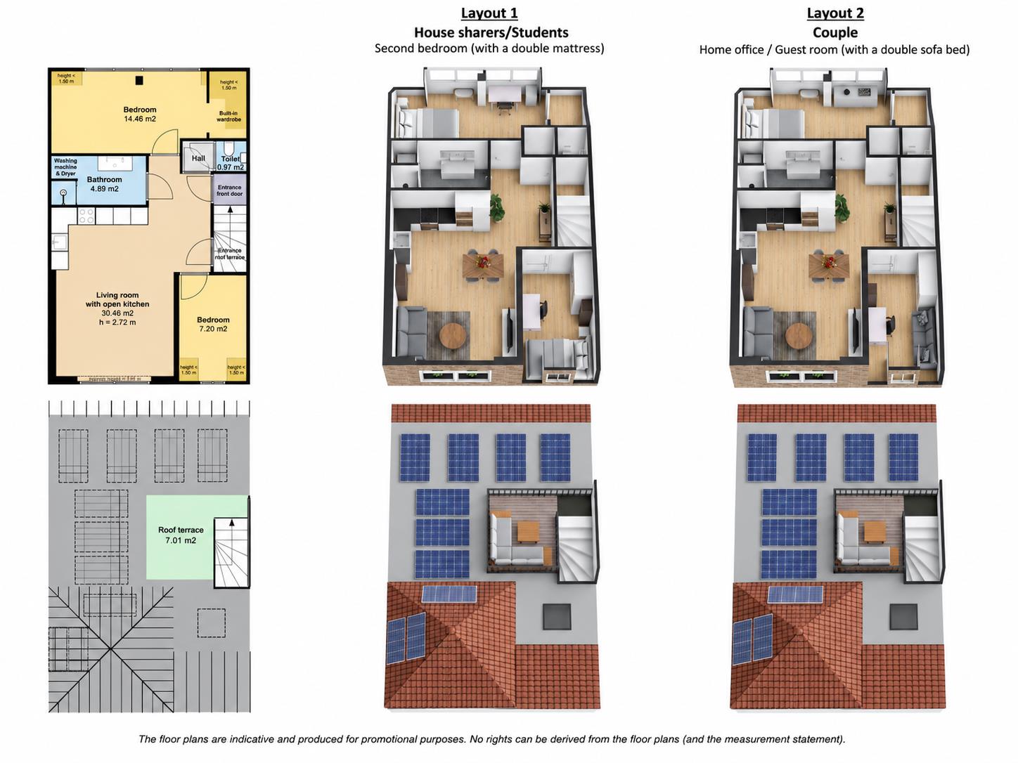 Appartement aan Wilhelminapark, Utrecht 7