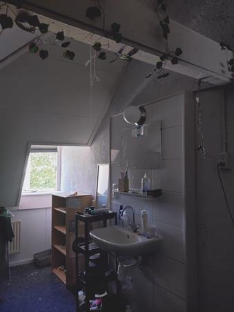 Kamer in Enschede, Deurningerstraat op Kamernet.nl: Ruime zolderkamer in gezellig studentenhuis