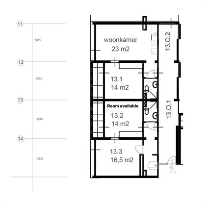 Room for rent 492 euro Aart van der Leeuwlaan, Delft