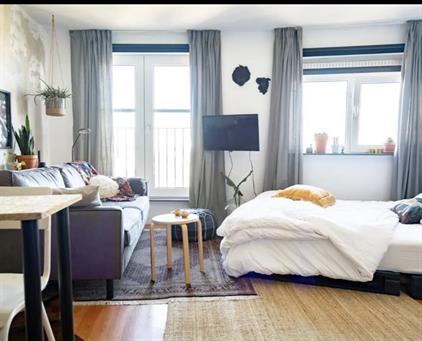 Studio te huur 550 euro Stamkartplein, Den Haag