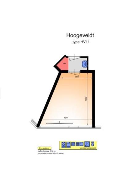 Room for rent 400 euro Professor Bromstraat, Nijmegen