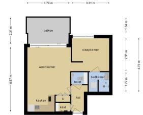Apartment for rent 1461 euro Tolhuis, Nijmegen