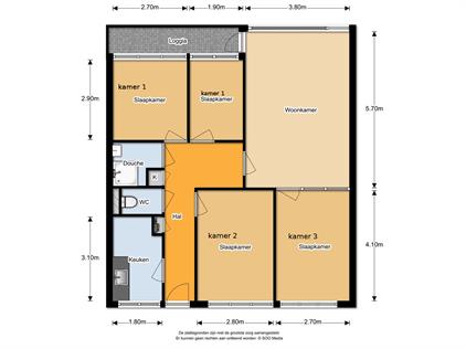 Kamer te huur 495 euro Mennonietenweg, Wageningen