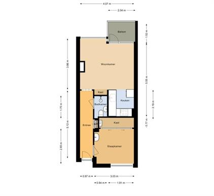 Appartement te huur 850 euro Ravellaan, Utrecht