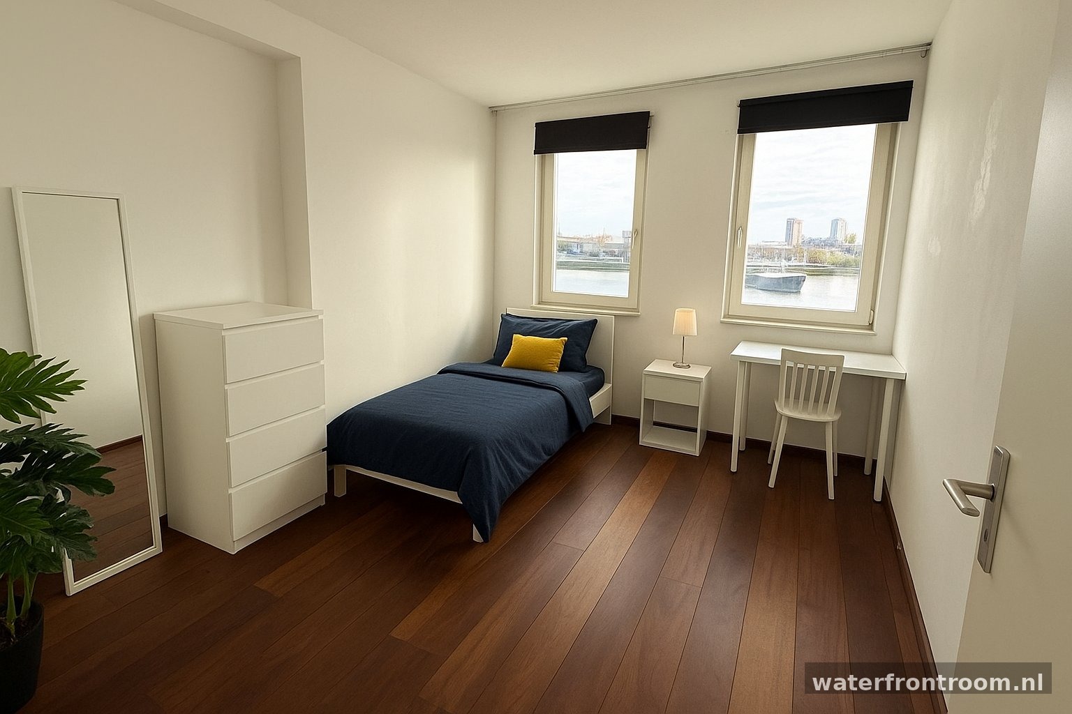 1-rum studio och rum på 200 m²