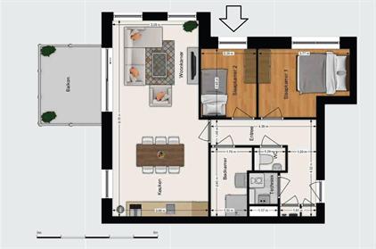 Kamer te huur 750 euro Noorwegenkade, Almere