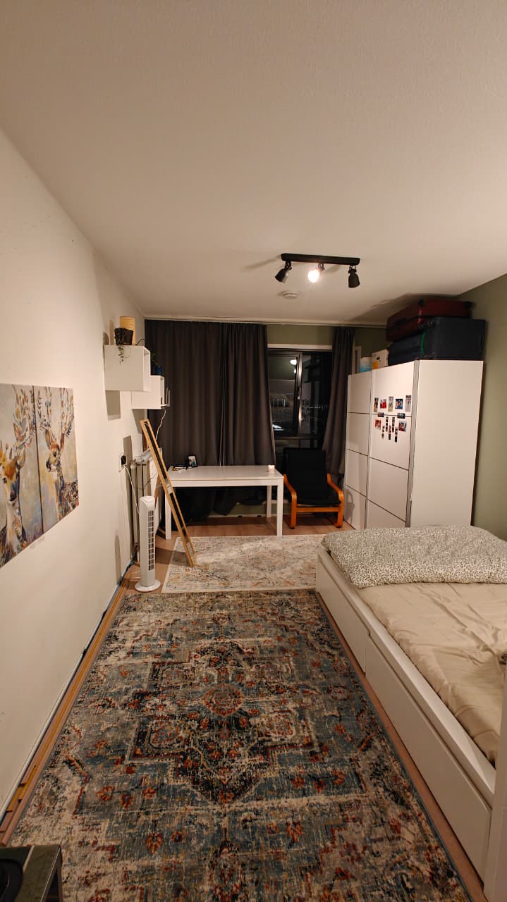 1-pièce studio et chambres de 13 m²