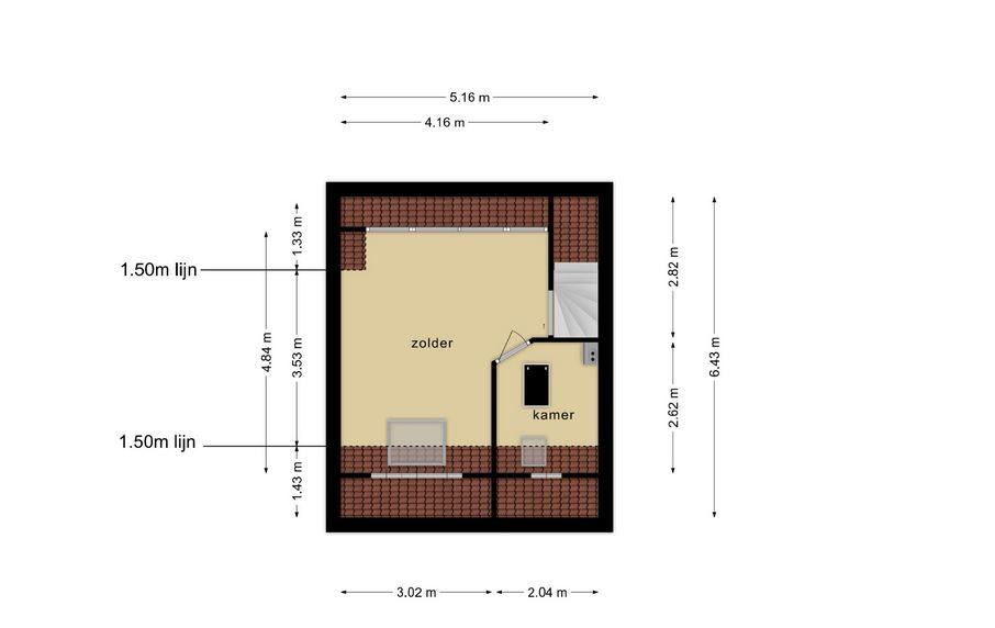 Appartement aan Nijensteinheerd, Groningen 5