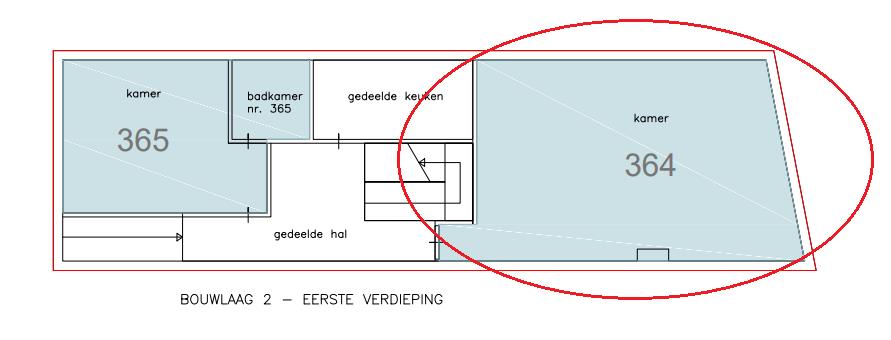 Kamer aan Bronckhorststraat, Noordwijk 5