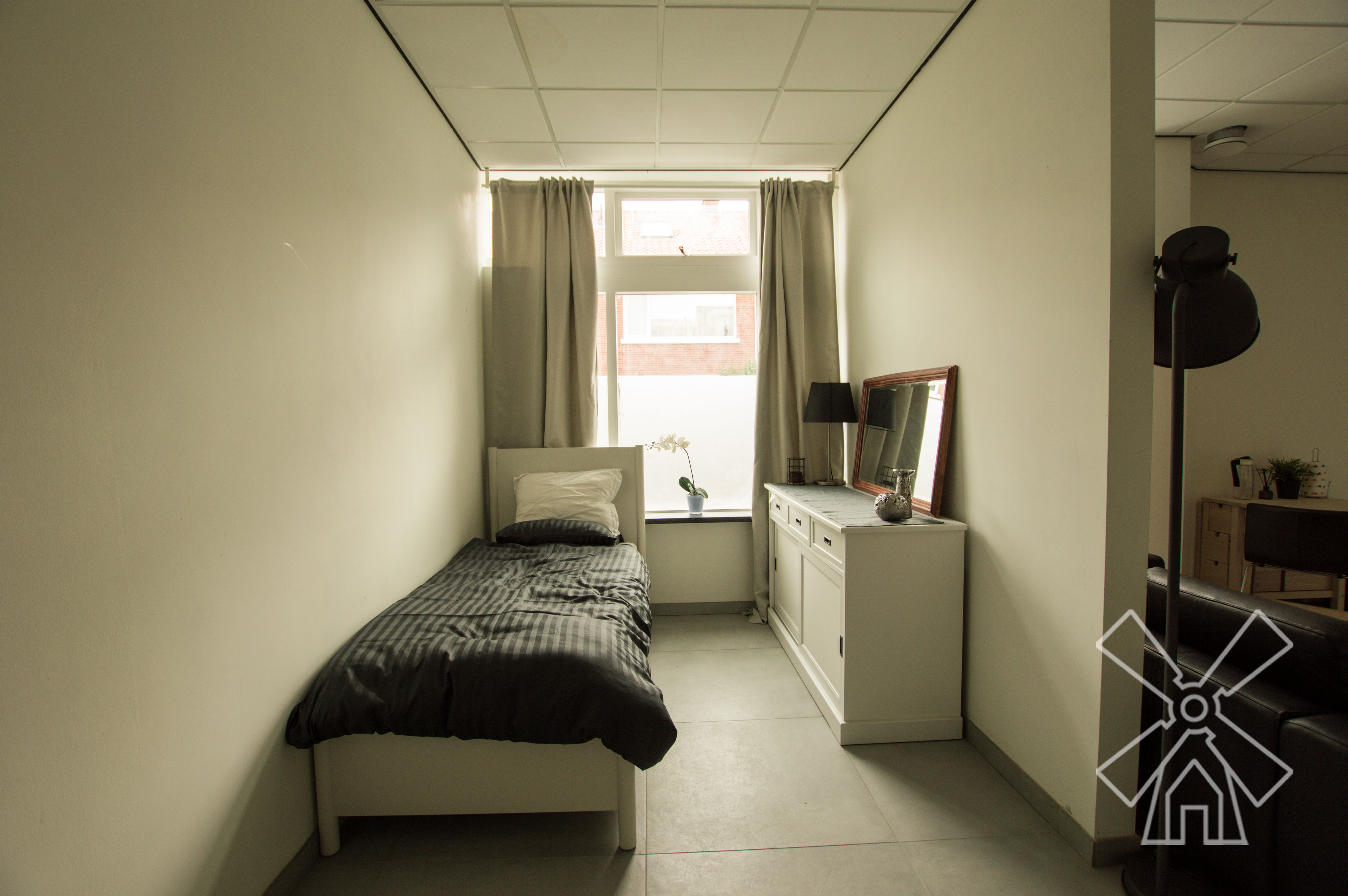1-রুম studio ও রুম এর 28 m²