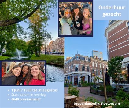 Kamer te huur 640 euro Provenierssingel, Rotterdam