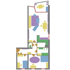 Kamer te huur 1350 euro Carnapstraat, Amsterdam