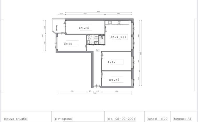 Kamer in Amsterdam, Bernard Shawsingel op Kamernet.nl: URGENT APARTMENT FOR 2 STUDENTS