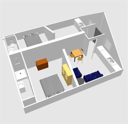 Studio for rent 875 euro Pastoor Thijssenlaan, Sterksel