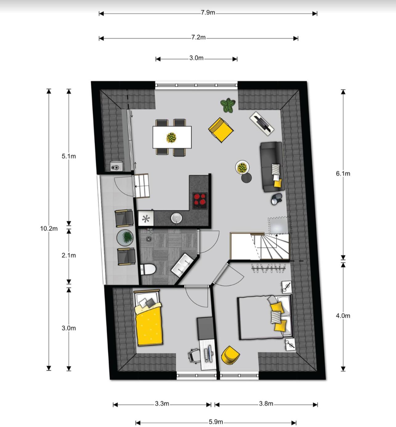 Appartement te huur in Arnhem – Spijkerstraat – foto 3