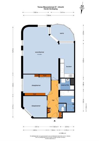 Zimmer bei Tomas Masarykstraat In Utrecht