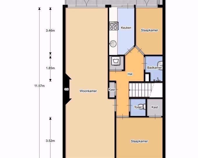 Wohnung bei Ermelostraat In Den Haag