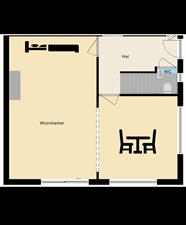 Room for rent 800 euro Laan van Henegouwen, Roosendaal