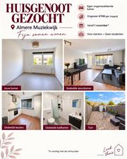 Zimmer zu vermieten 733 Euro Borodinstraat, Almere