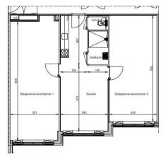 Appartement te huur 1922 euro Regulierstraat, Nijmegen