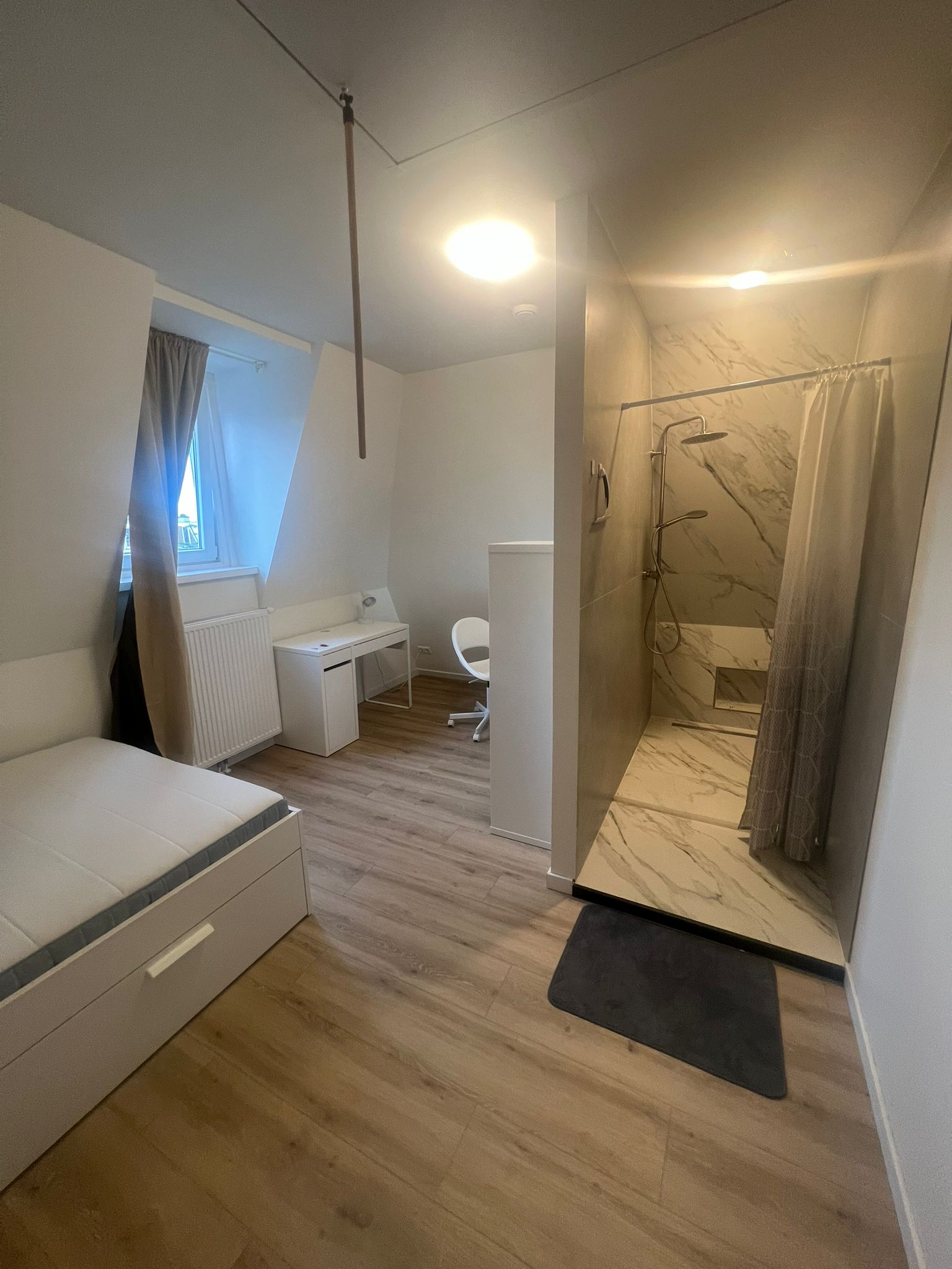 1-রুম studio ও রুম এর 12 m²