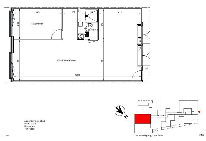 Kamer in Nijmegen, Regulierstraat op Kamernet.nl: Per 1 november beschikbaar – appartement Nijmegen!
