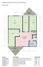 Kamer te huur 610 euro Gouden Leeuw, Amsterdam