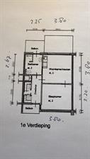 Appartement te huur 730 euro Postelse Hoeflaan, Tilburg