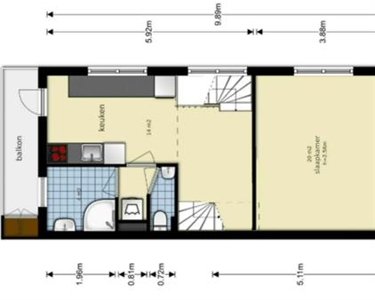 Appartement te huur 2600 euro Reitdiepstraat, Utrecht