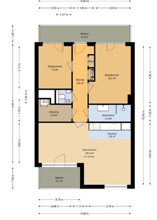 Wohnung bei Rosestraat In Rotterdam