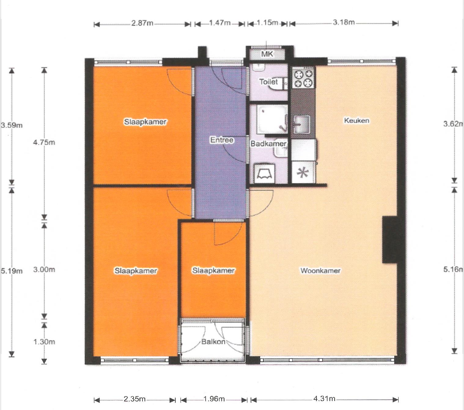appartementen te huur op Gerdesstraat