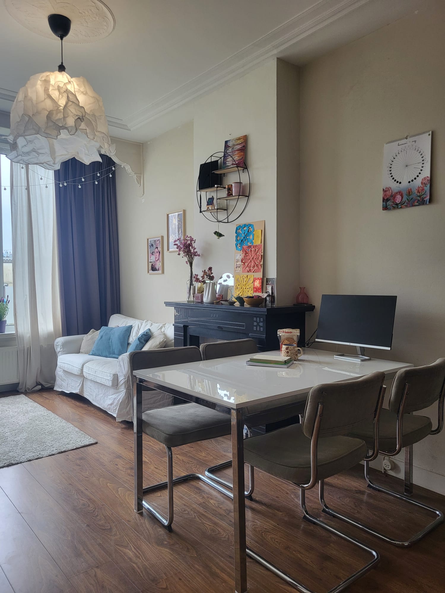 1-rum studio och rum på 30 m²