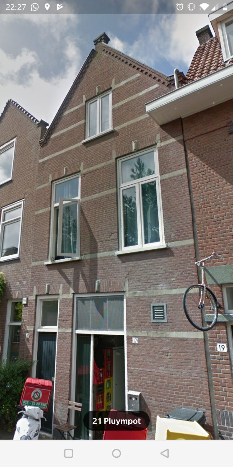 Kamer te huur in de Pluympot in Delft