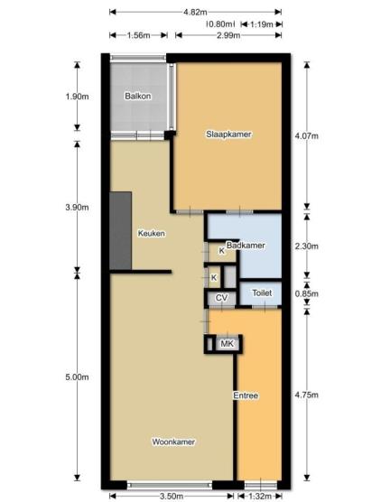 Appartement te huur 945 euro Oldenzaalsestraat, Enschede