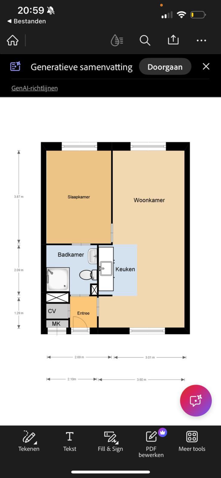 Appartement te huur in Breda – Valkenstraat – foto 4