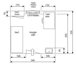 Room for rent 590 euro Herensingel, Weesp