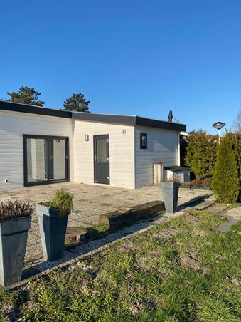 Kamer in Leiden, Vlietpark op Kamernet.nl: BUNGALOW GEMEUBILEERD GROTE TUIN VLIETPARK LEIDEN