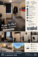 Room for rent 950 euro Ferdinand Bolstraat, Amsterdam