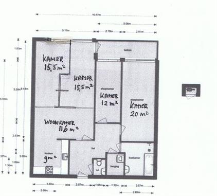 Room for rent 700 euro Gedempte Zalmhaven, Rotterdam
