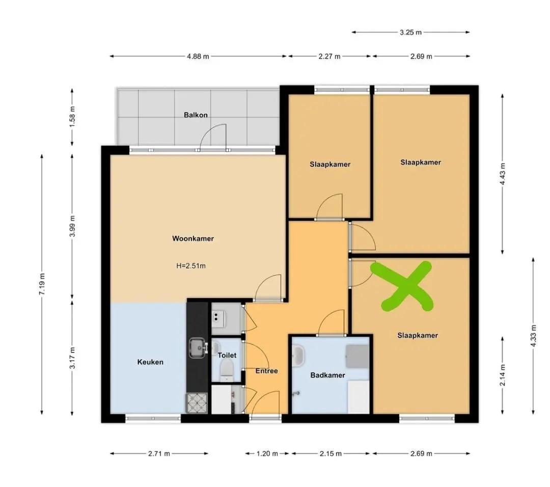 Kamer aan Henegouwen, Utrecht 9