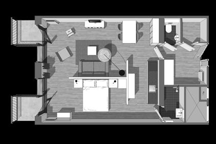 Studio te huur 1500 euro Hofwijckstraat, Den Haag