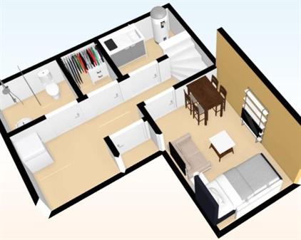 Studio for rent 595 euro Gelkingestraat, Groningen