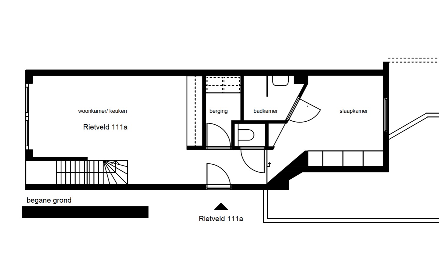 free-sector-houses for rent on Rietveld