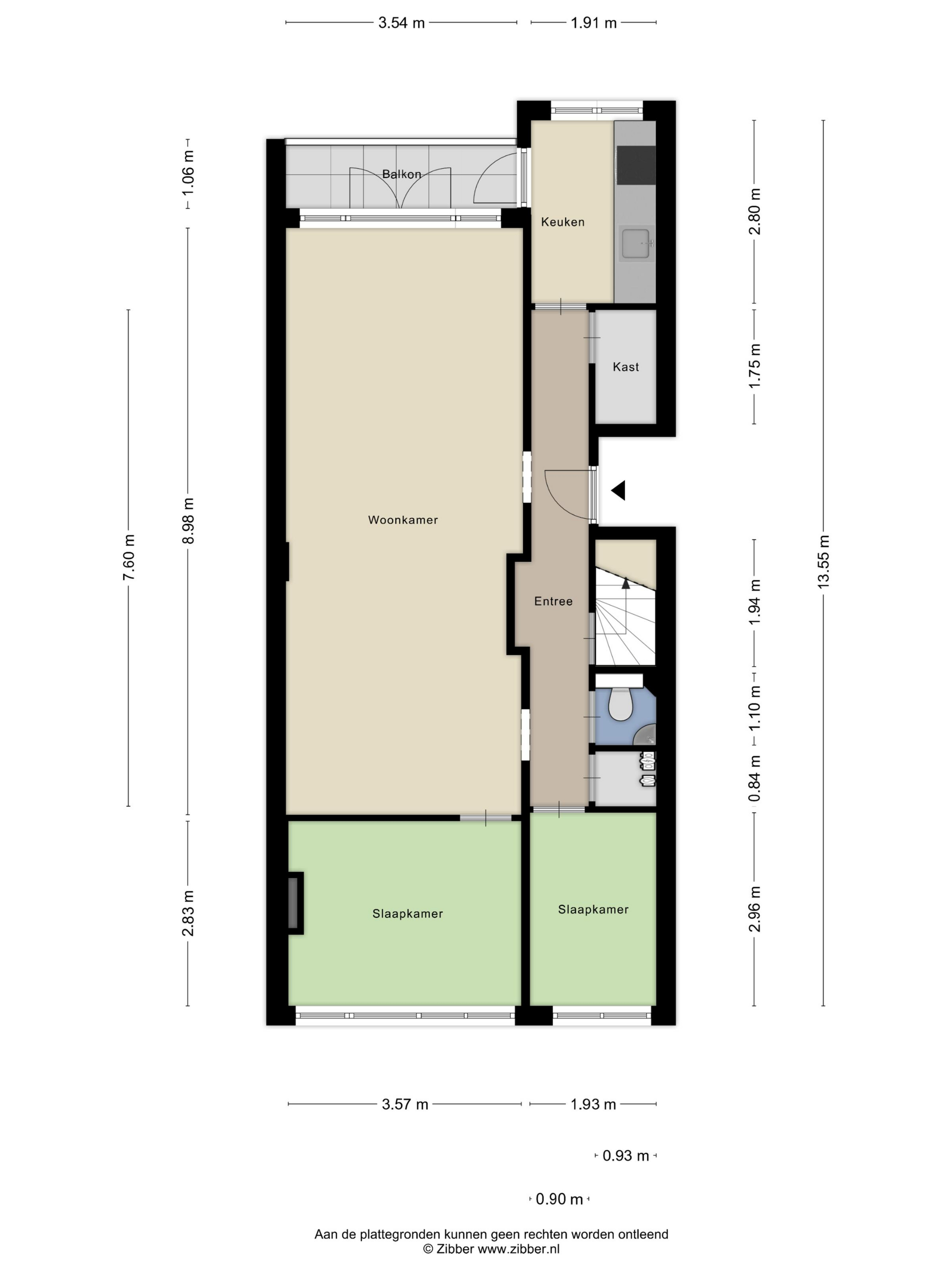 Appartement aan Dordtselaan, Rotterdam 10