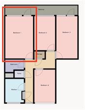 Room for rent 650 euro Wijenburglaan, Arnhem