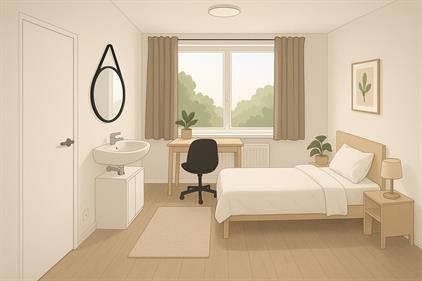 Kamer te huur 650 euro Prinsenlaan, Maastricht